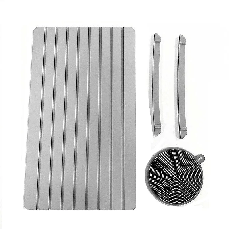 

High Density Aviation Aluminum Kitchen Tools Meat Fast Defrosting Tray, The picture color