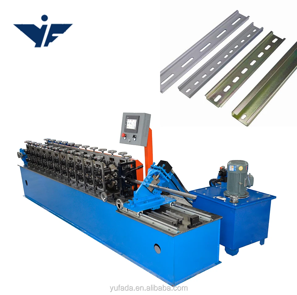 
Omega Light Steel Keel hat shape channel roll forming machine 