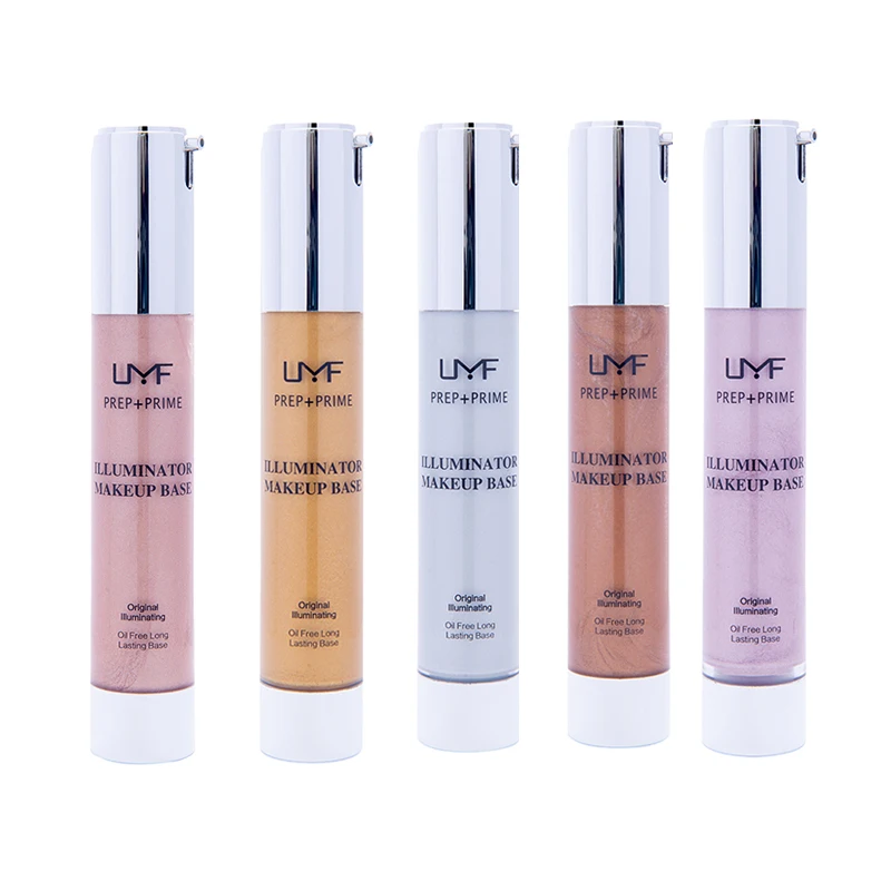 Wholesale Face Contouring Highlight Illuminator Makeup Bronzer Liquid Shimmer Highlighter