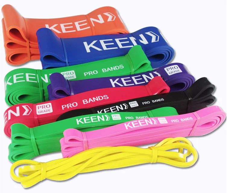 

Good Quality Stretching Exercise Elastic Latex Resistance Bands Set, Customized