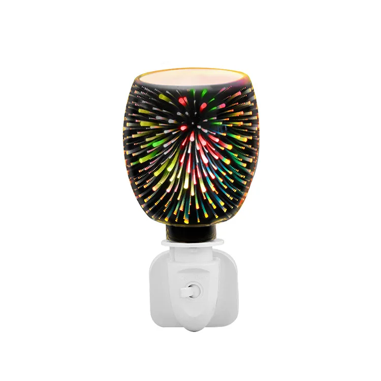 UK Plug Incense Burners Aromatize 3D Electric Aromatherapy Oil Diffuser Wax Melting Lamp Wax Melt Burners Aroma Warmer