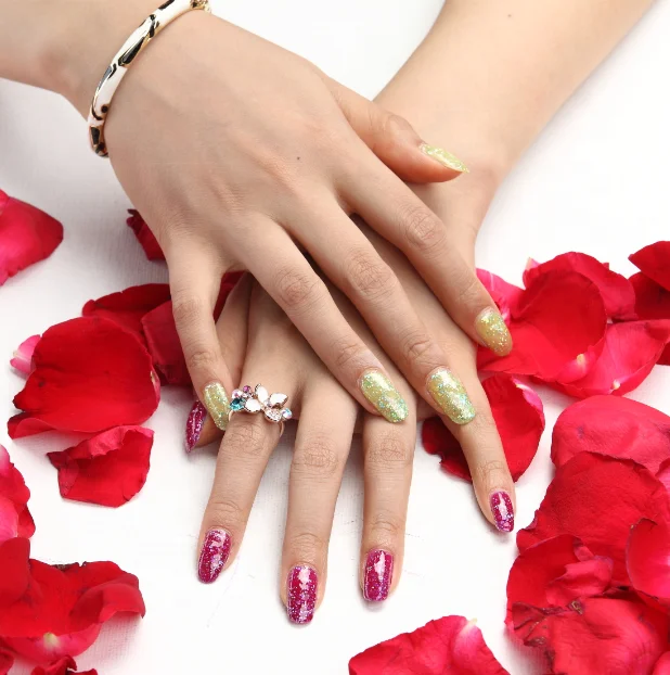 

Free sample no base no top coat 3 in 1 one step gel polish