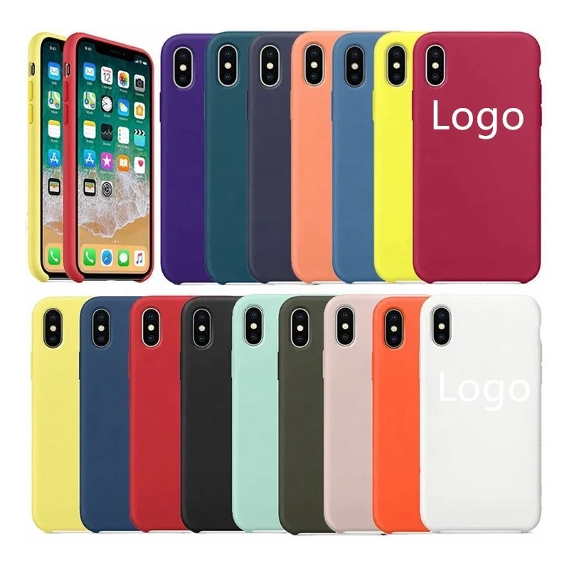 

Semi-liquid Silicone case for iphone Rubber PC cases luxury case for Phone back cover For iphone 12 pro Max Xs XR 11Pro 687, 56 colors