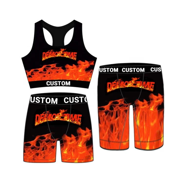 

Custom Logo Cotton Polyester men's briefs & boxers Sublimation printing wholesale Designers Plus Size Underwear Men Boxer, Customized color