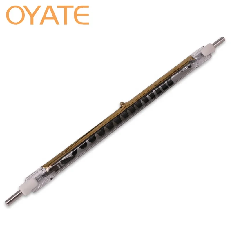 
110v 500w Infrared medium wave quartz heating lamp used in Peru coffee bean dehydration and drying equipment 