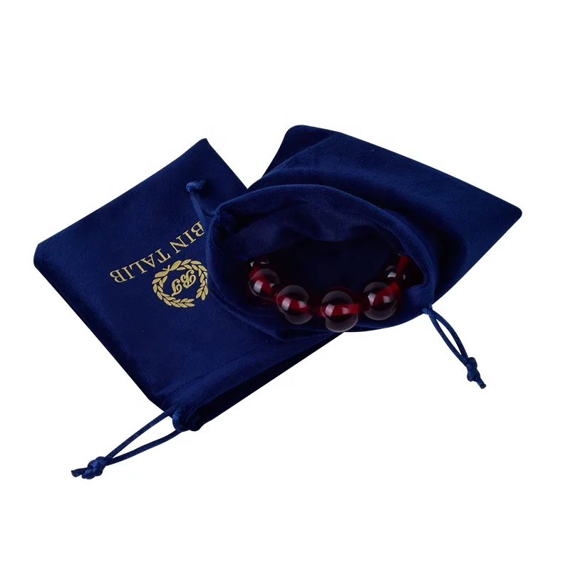 Jewelry Velvet Pouch with Logo