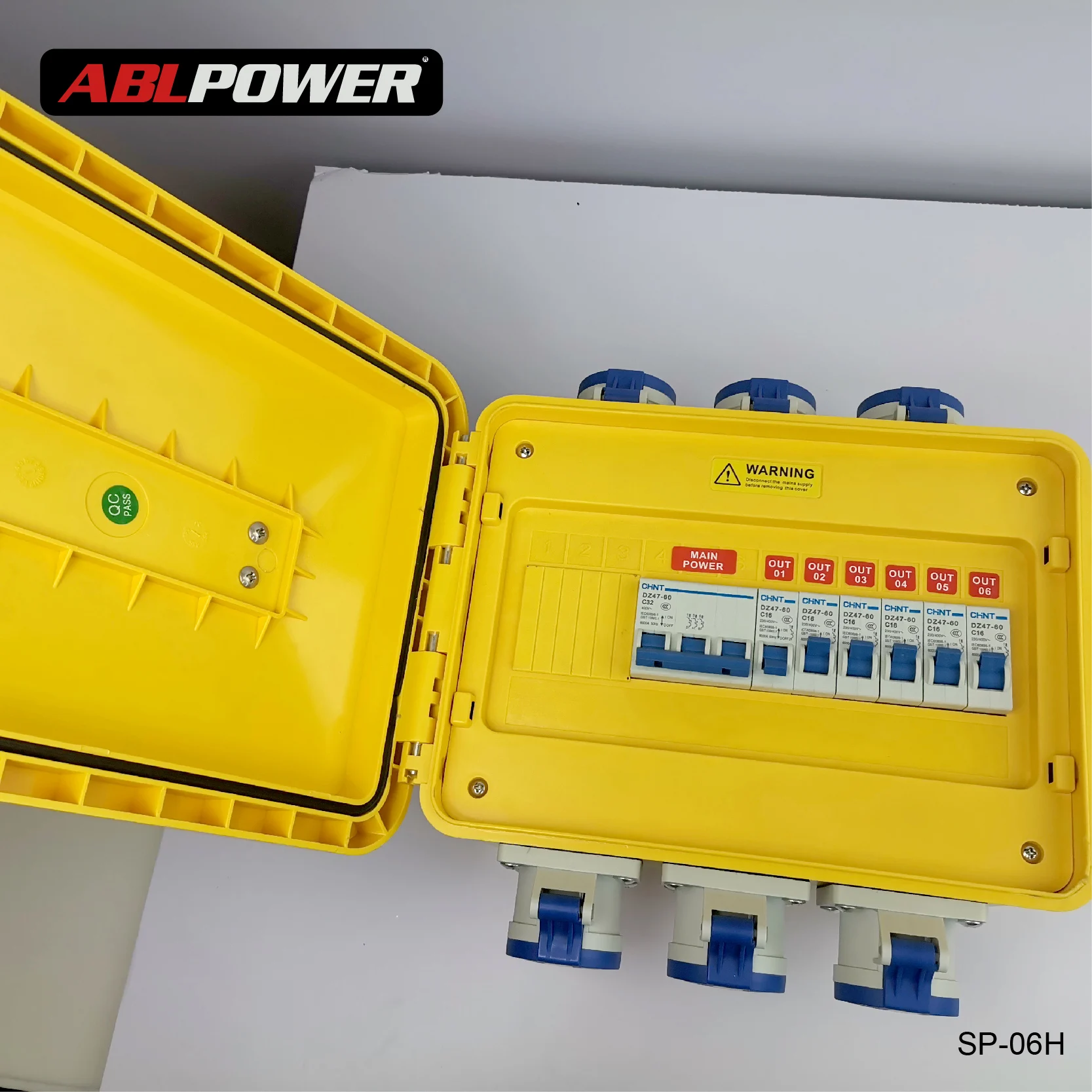 3 Phase Power Distribution Box Electrical Power Distribution Box For