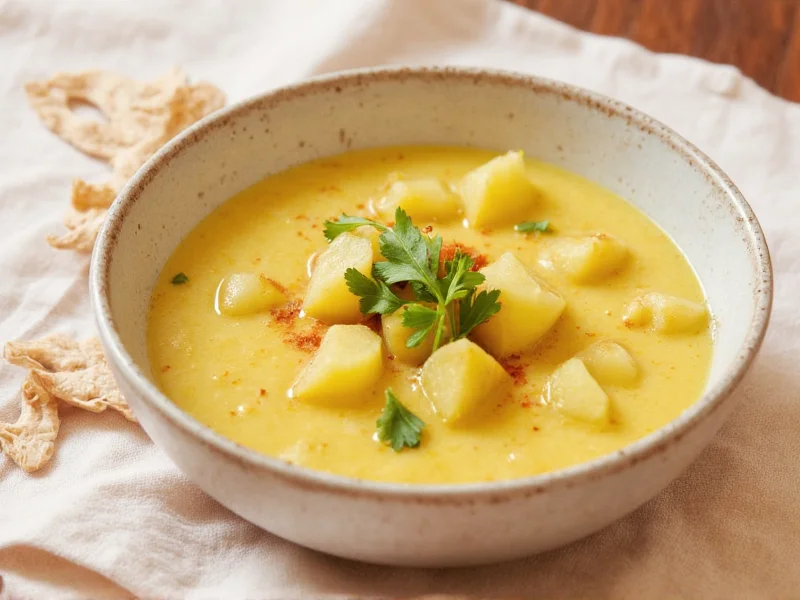 Creamy Vegetarian Potato Soup Recipe | Easy & Delicious