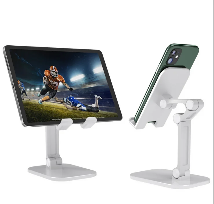 

Drop Shipping Alloy Waterproof Mobile Phones Holders Stands Amazon Table Foldable Cell Phone Stand, Black, white, green