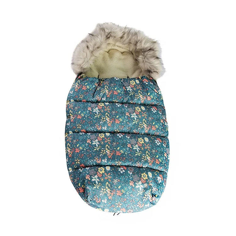 

Custom flower printing waterproof soft organic baby sleeping bag for outdoor organic customize, Customized color
