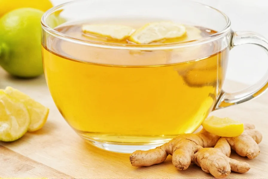 lemon with ginger tea benefits