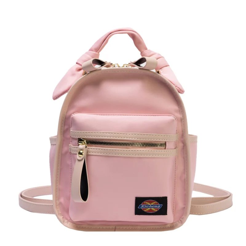 

wholesale fashion unique Bagpack teenager Cute Classical mini bags university school party bag backpack for girls women pink, Customizable