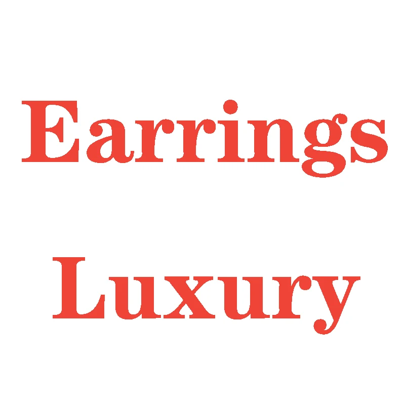 

Exquisite luxury brand long chain letter hanging earrings ladies crystal rhinestone luxurious earrings, Picture shows