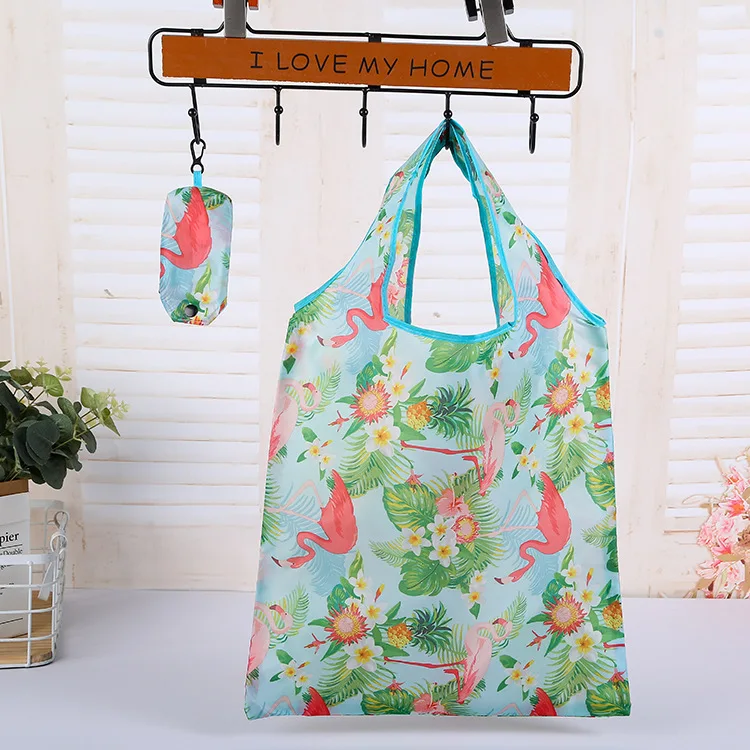 Foldable Pocket Tote Bag