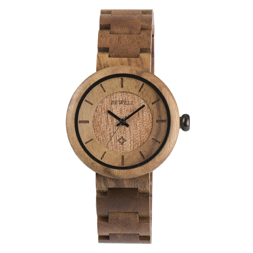 

2021 Hot Sale Quartz Eco Friendly Wood Band and Case Watch