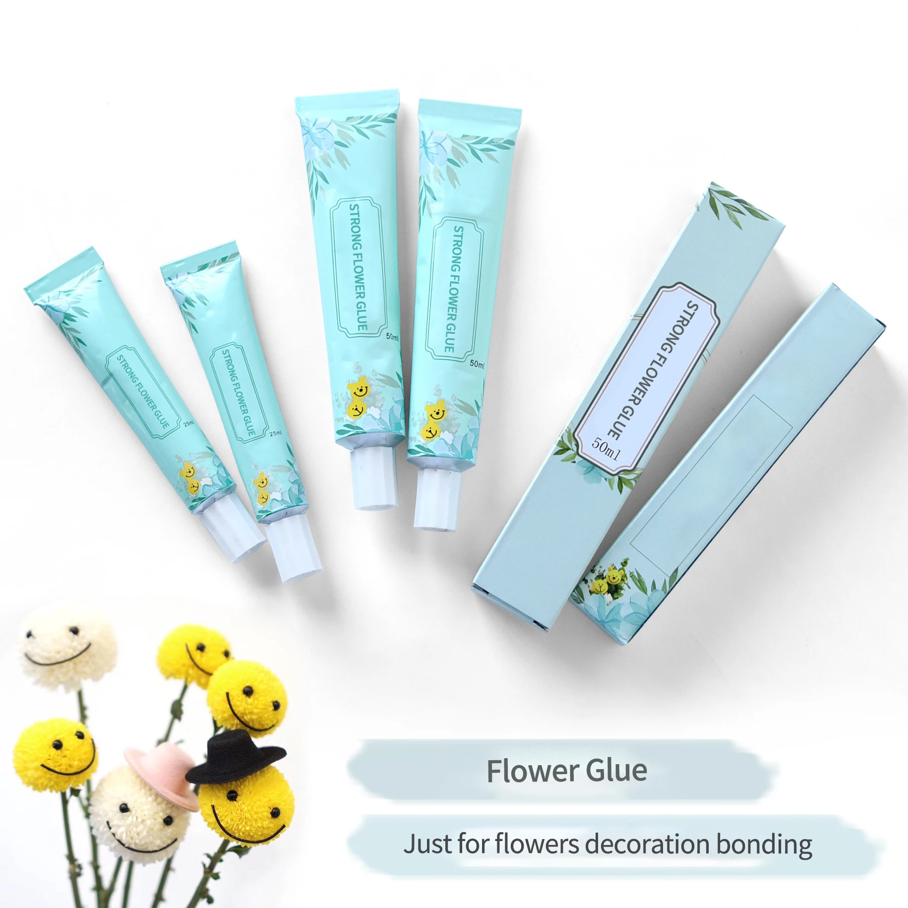 Wbg Cold Glue Flower Glue On Flowers Decoration Buy Cold Glue Flower