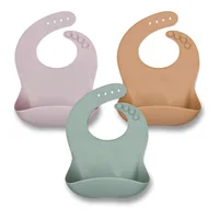 

Hot Selling BPA Free And CPC Passed Silicone Baby Bib Waterproof Silicone Bibs