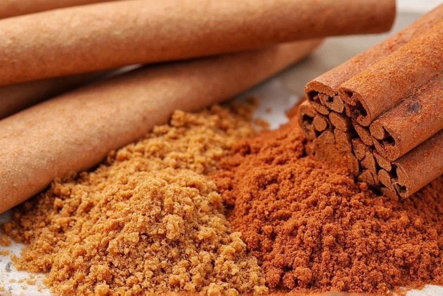 Manual spice grinder with cinnamon pieces inside