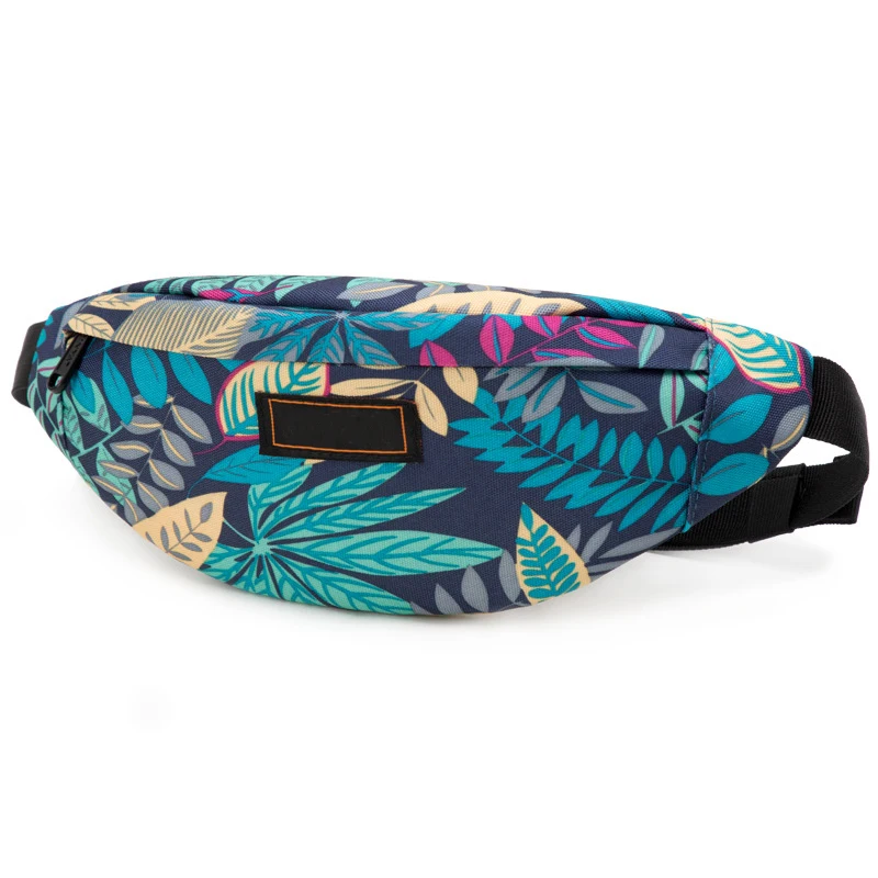 

Adjustable buckle zippered outdoor sport belt bag,Travel waist colorfull bag,Waist fanny pack Crossbody bag