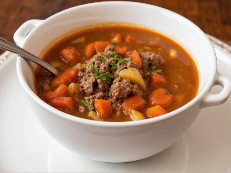 5 Best Ground Beef Soup Recipes for Any Occasion