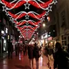 Star Attractive Design Train Display Eagle Lighted Up 3D Led Reindeer Motif Light