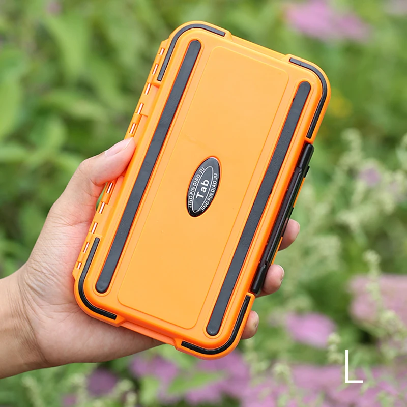 

Lures hooks baits storage holder square case pesca mini fishing plastic box for fishing items, Custom