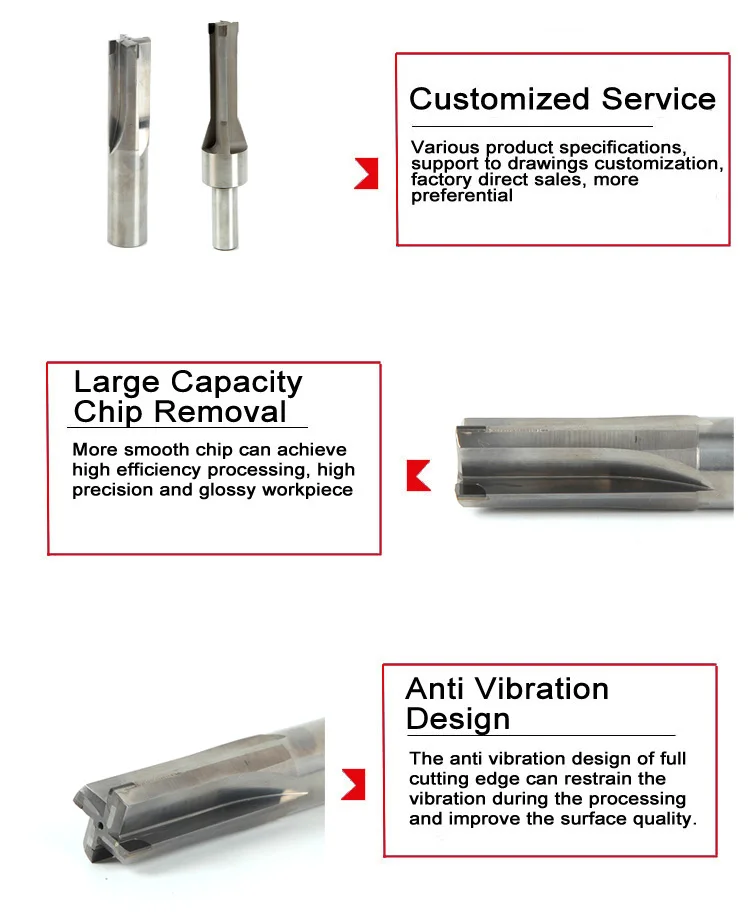High Quality Cnc Machine Reamer Cutting Tool Straight Flute Pcd Diamond