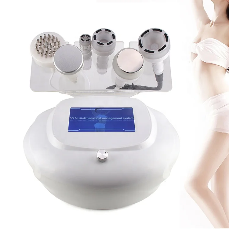 

6 In 1 80K Cavitation Machine Vacuum Cavitation System(Except Cryolipolysis Slimming Machine) For Spa, White