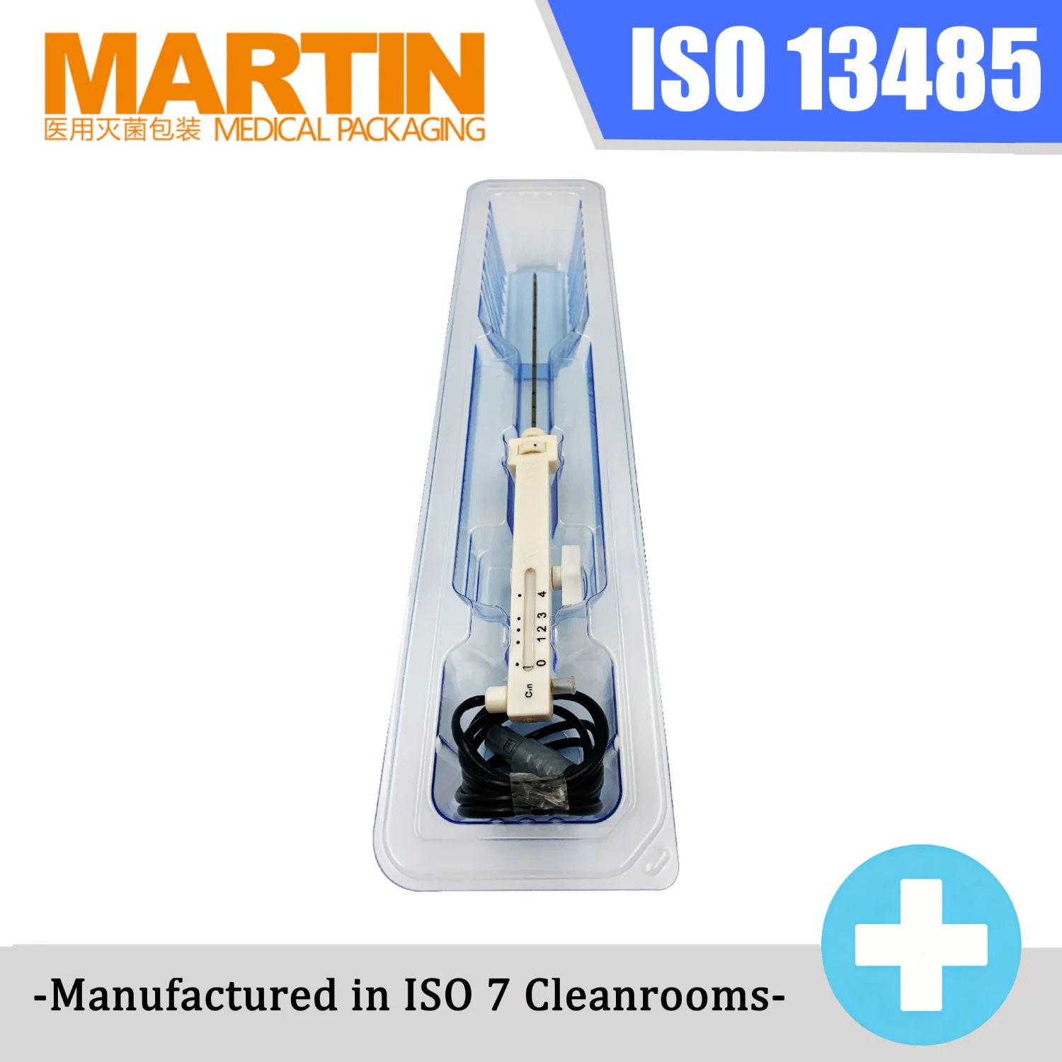 Medical Plastic Tray Medical Device Tray EO Sterile Plastic Packaging for Electrosurgical Pencil Medical Packaging