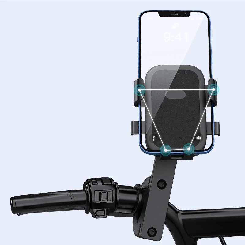 

Universal Mountain Bike Motorcycle Cell Phone Holder Handlebar Mount Mobile Phone Support For Bicycle