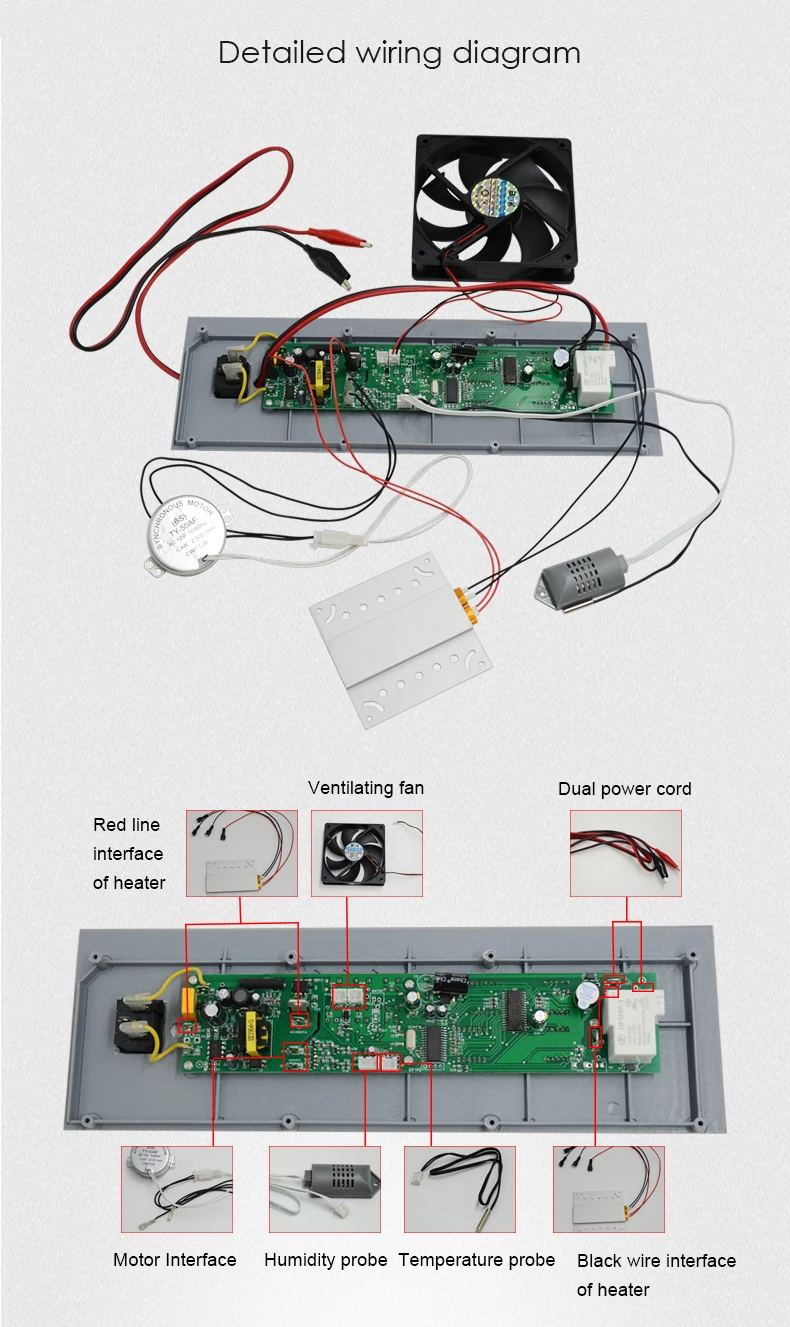 Wholesale Automatic Diy Mini Incubator Accessory Kit For Incubator