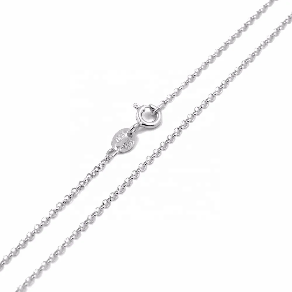925 Sterling Silver Chain Roll: Ideal for Jewelry Necklace Making