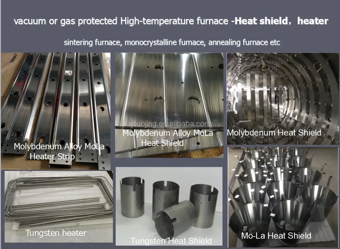 Vacuum furnace molybdenum alloy MoLa heat shield.jpg