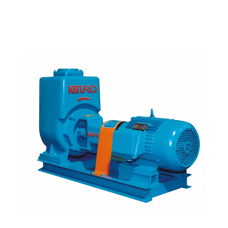 

ZW series non-blocking self-priming sewage pump, Blue
