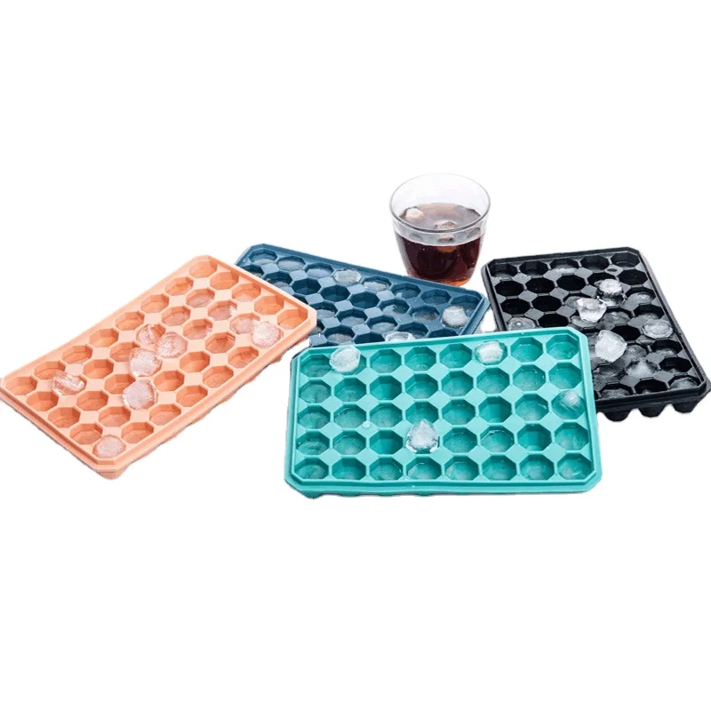 

Spot 40 Diamond With Cover Ice Box Creative Silica Gel Ice Mold Folding Silica Gel Ice Lattice, As shown in the figure below