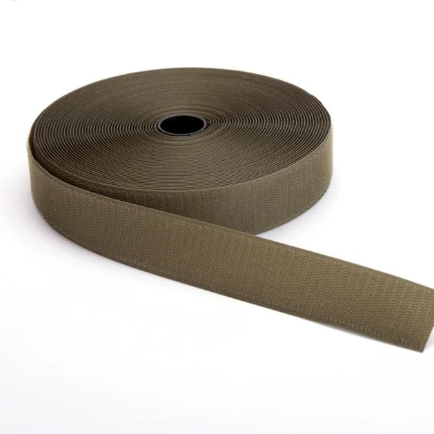 

30mm 80% nylon 20% polyester black and white Eco-friendly Sustainable Heat Resistance Hook and loop rolls for luggage