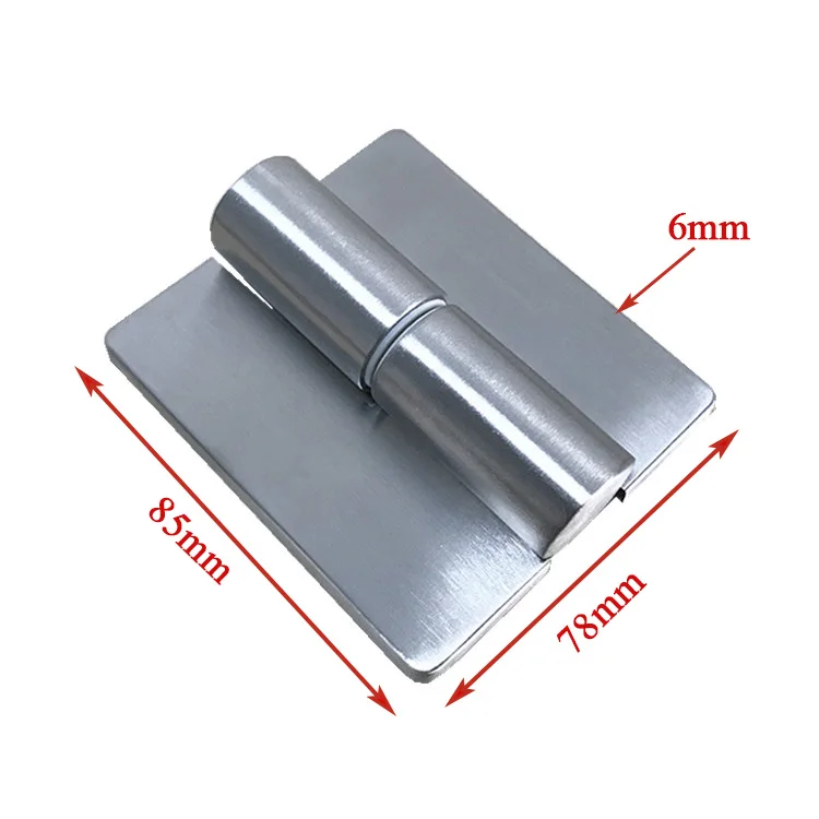 304 Stainless Steel Toilet Cubicle Partition Door Gravity Hinges with Custom Design