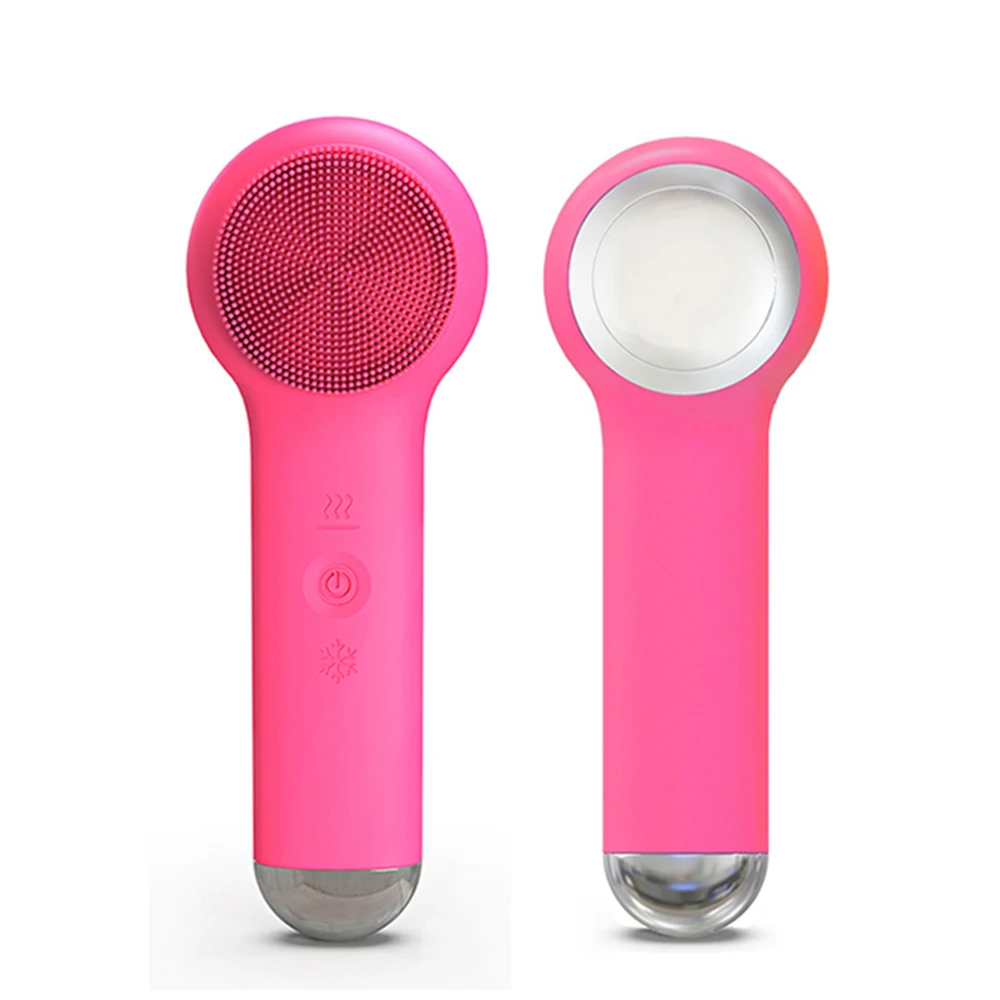 

Waterproof Usb Cleaner Massage Exfoliate Sonic Electronic Rotating Make-up Remover Mini Silicone Face Brush