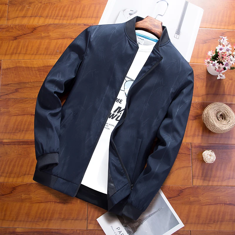 High Quality Bomber Discount 100% Polyester Windproof Men Jacket