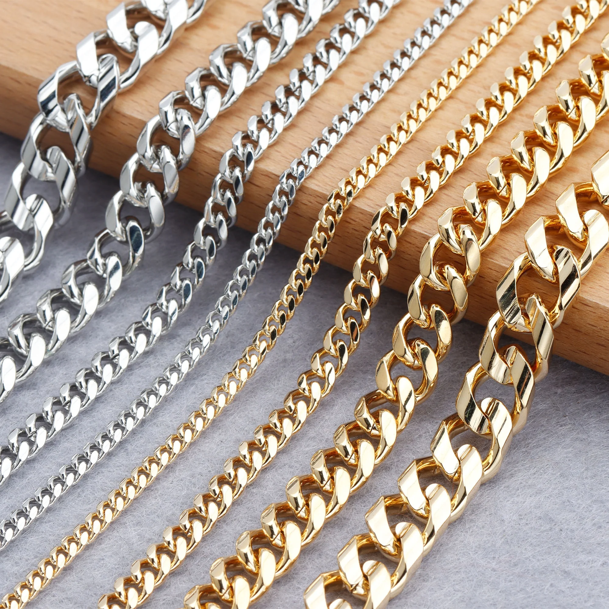 Cuban Link Chain Diy Bracelet
