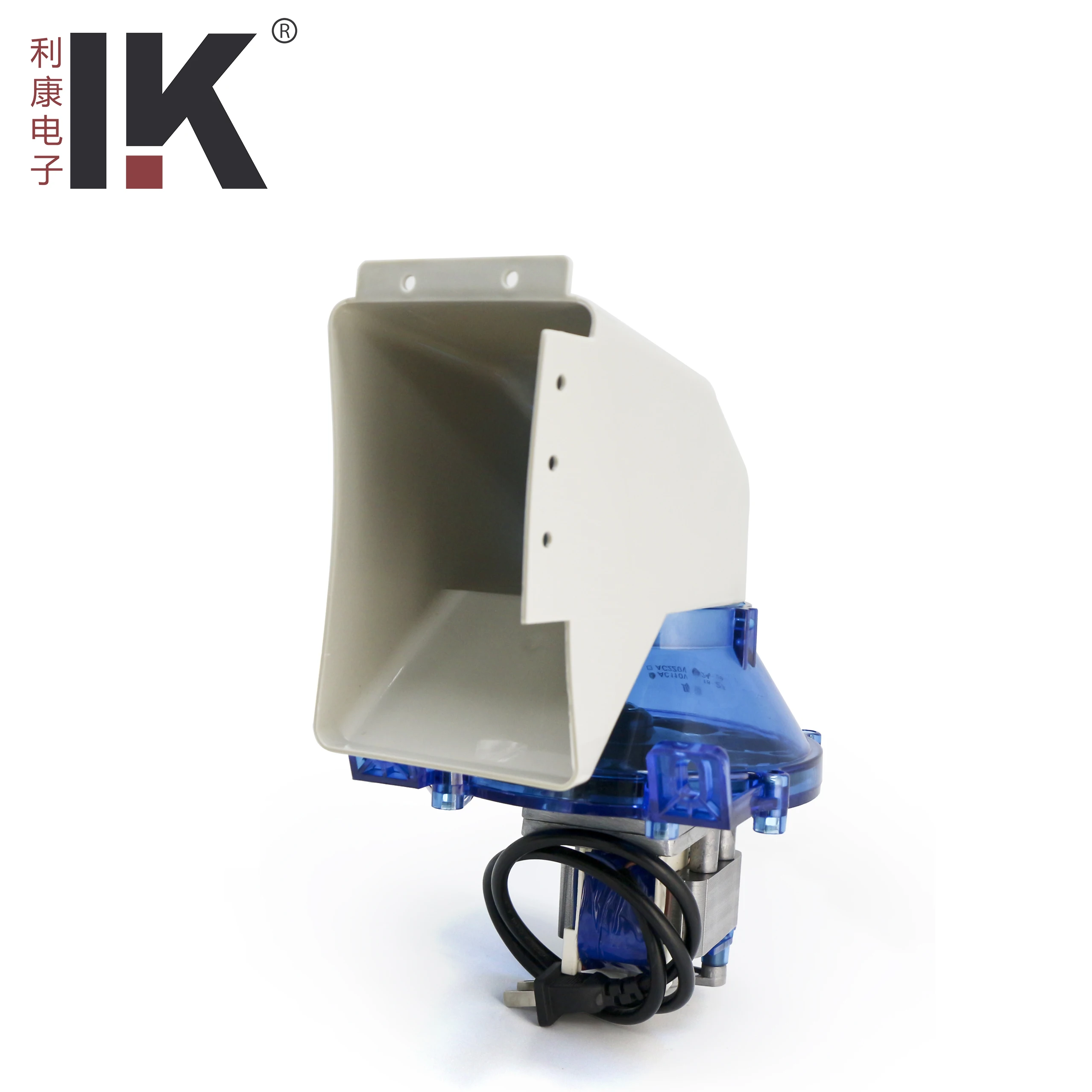 

8 holes plastic motor hopper in blue color for casino game machine