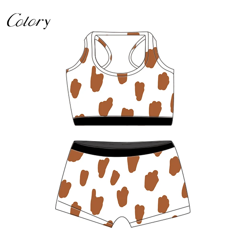 

Colory Onesie Jimpsuit With Bodysuit And Shorts Set Summer Short, Picture shows