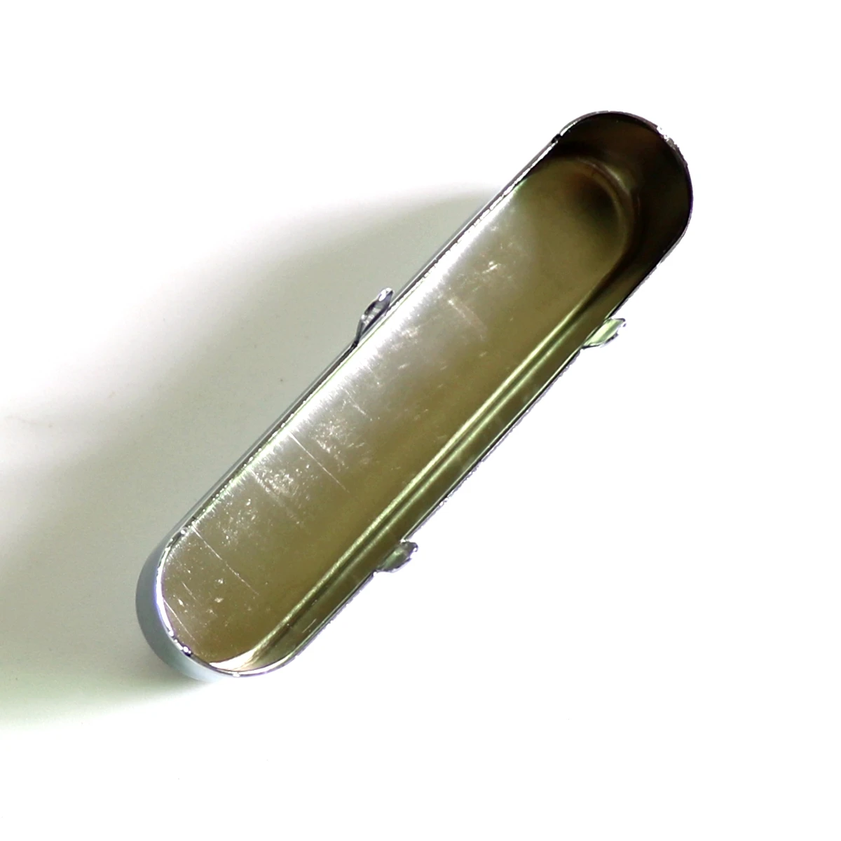 Chrome Color Nickel Silver Guitar Pickup Cover For Diy Tele Neck Pickup