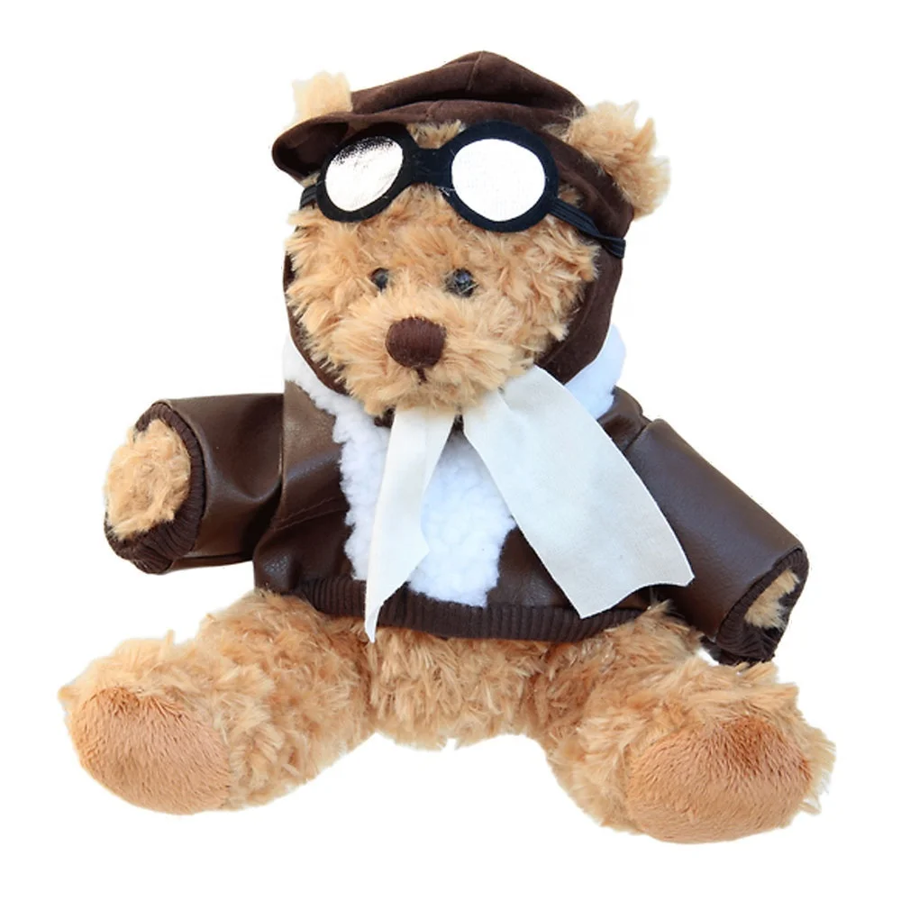 stuffed pilot bear