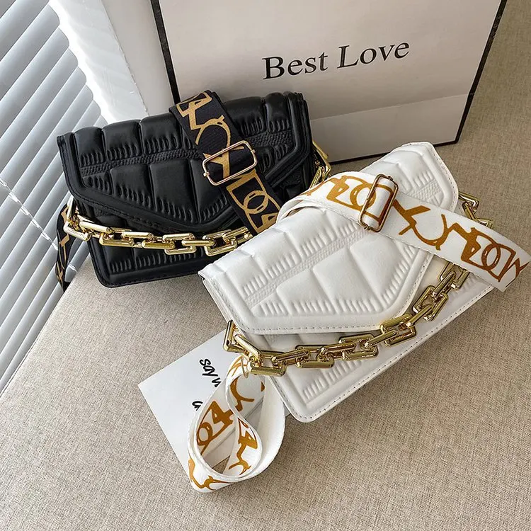 

2021 new Korean style trendy fashion brand designer bag rhombus chain shoulder ladies messenger bag women hand bag