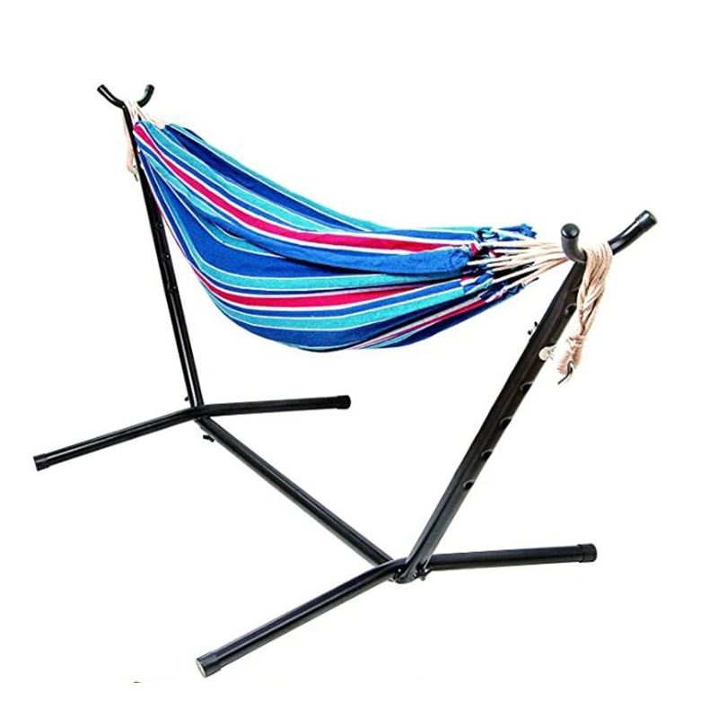 

High Quality Portable Camping Mental Hammock Stand for Outdoor Indoor, Customized color