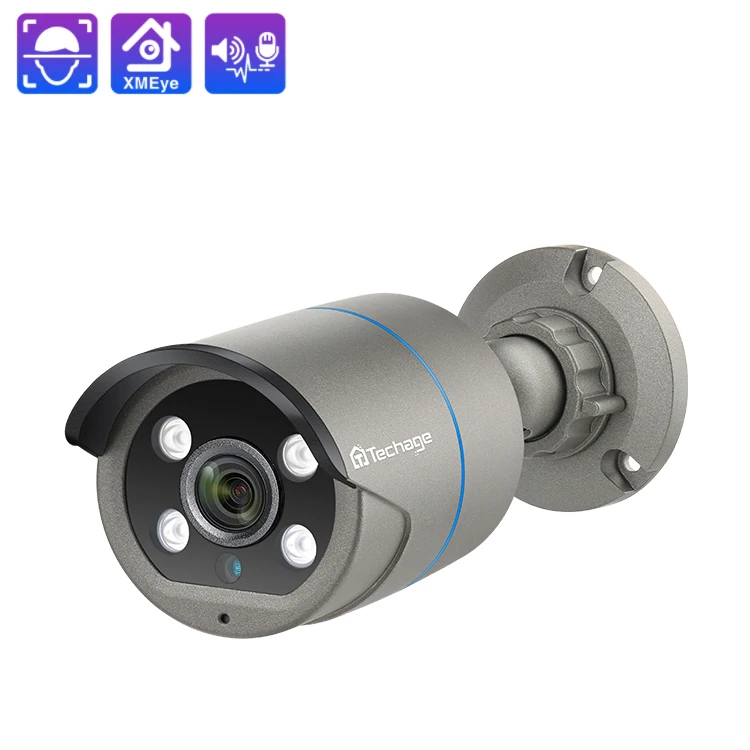 

3MP IP POE Security Camera System Two Way Audio Outdoor Waterproof Motion Detection Onviif IP Camera