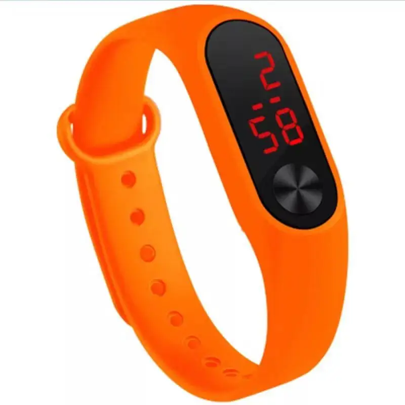 

Factory wholesale best-selling M2 children's LED electronic watch outdoor waterproof touch silicone electronic watch