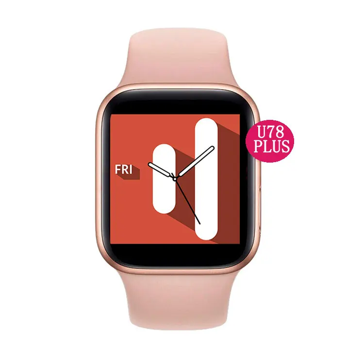 

New Product U78Plus Smartwatch body temperature heart rate BT call wristwatch blood pressure Blood oxygen Smart watch U78Plus