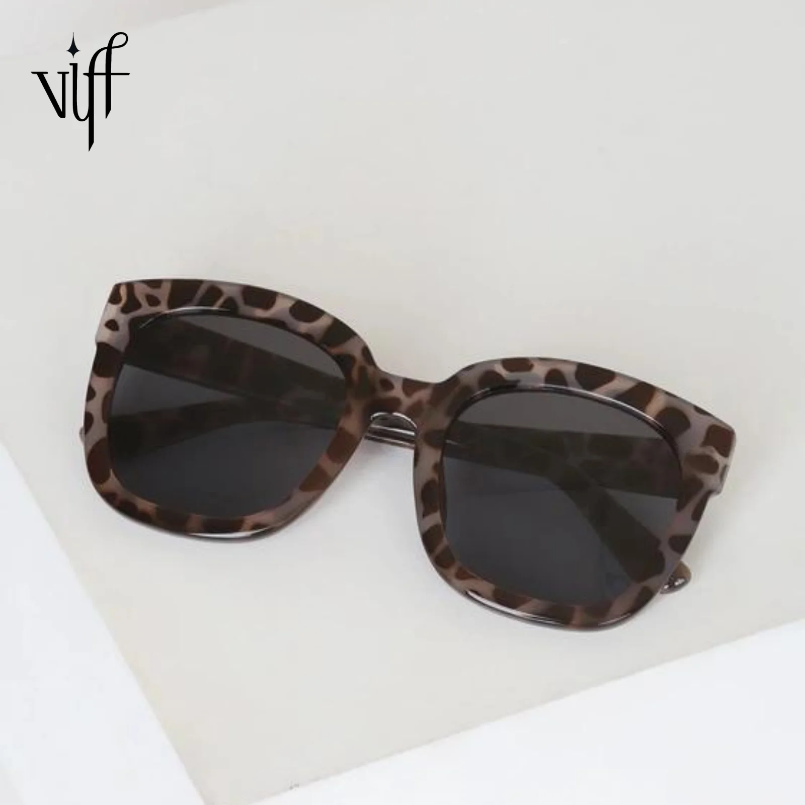

VIFF HP17086 Tortoiseshell Sun Glasses River Hot 2021 Lepoard Gafas De Sol Fashion Shades Sunglasses Oversized